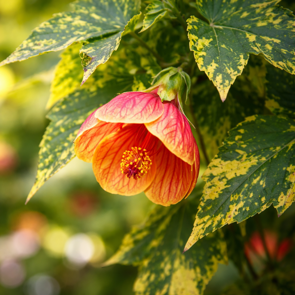 Abutilon à feuilles marbrées