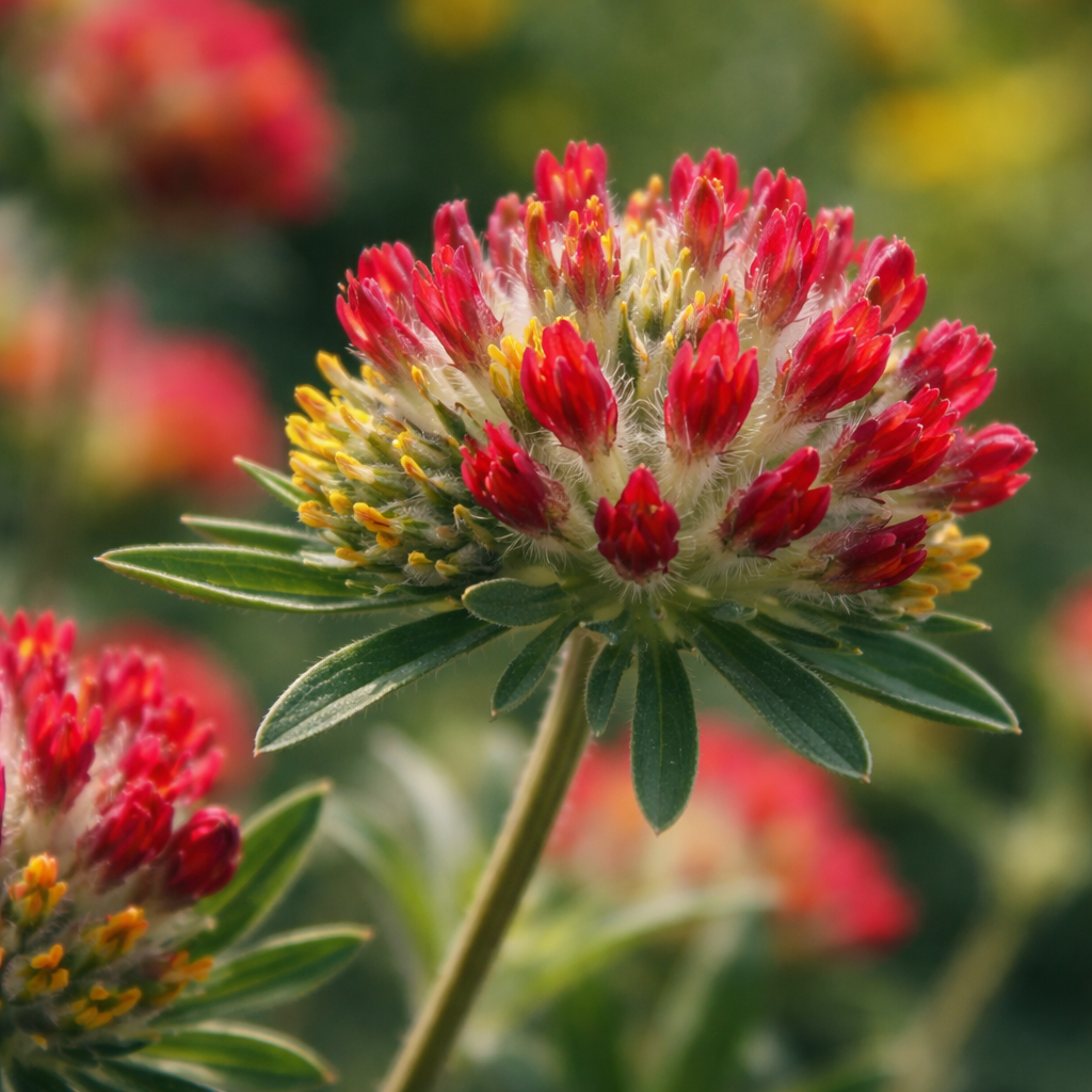 Anthyllide à fleurs rouges