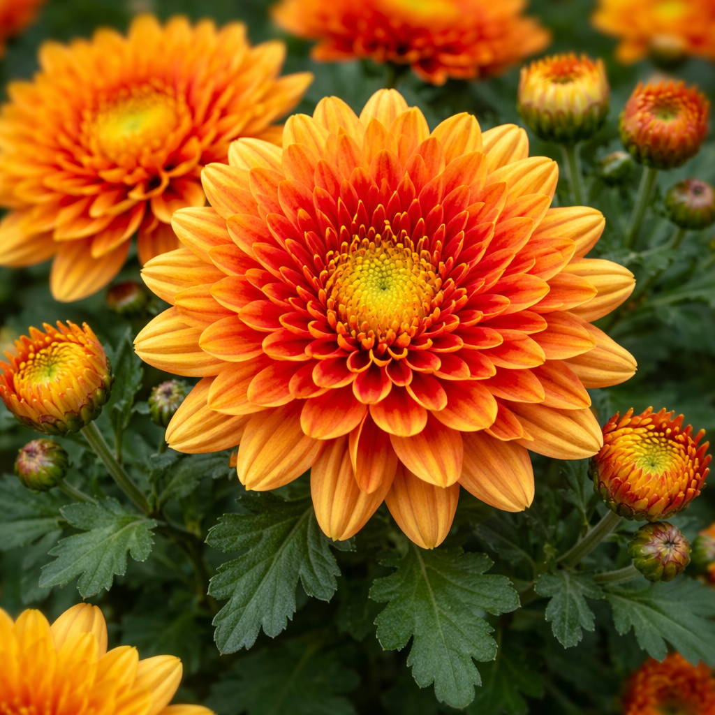 Chrysanthème d’Inde