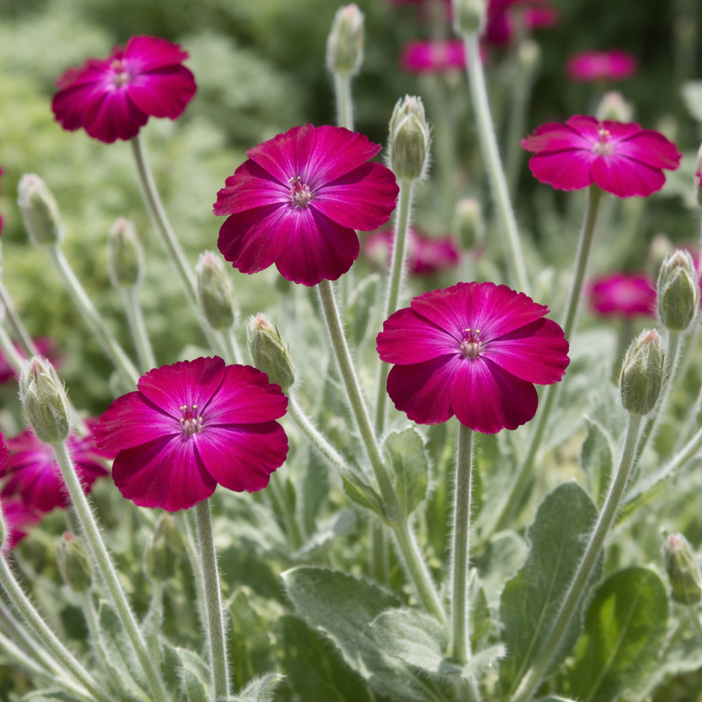 Coquelourde des jardins