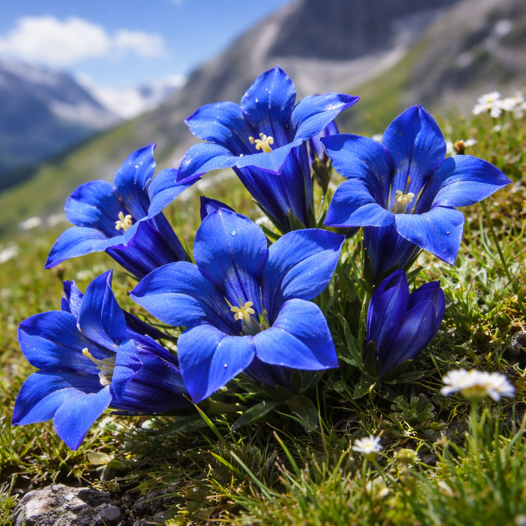 Gentiane alpine