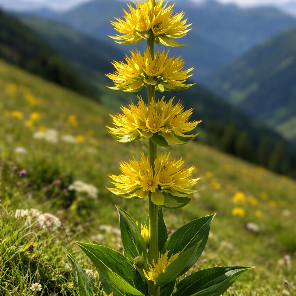 Gentiane jaune