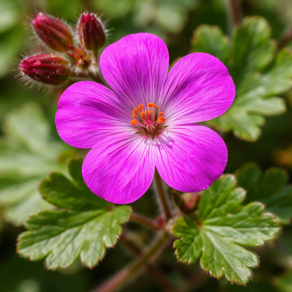 Géranium luisant