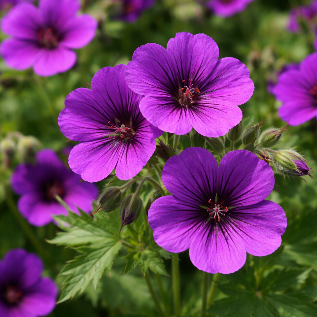 Géranium pourpre