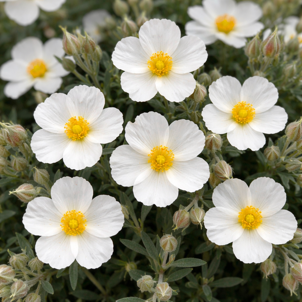 Hélianthème blanc