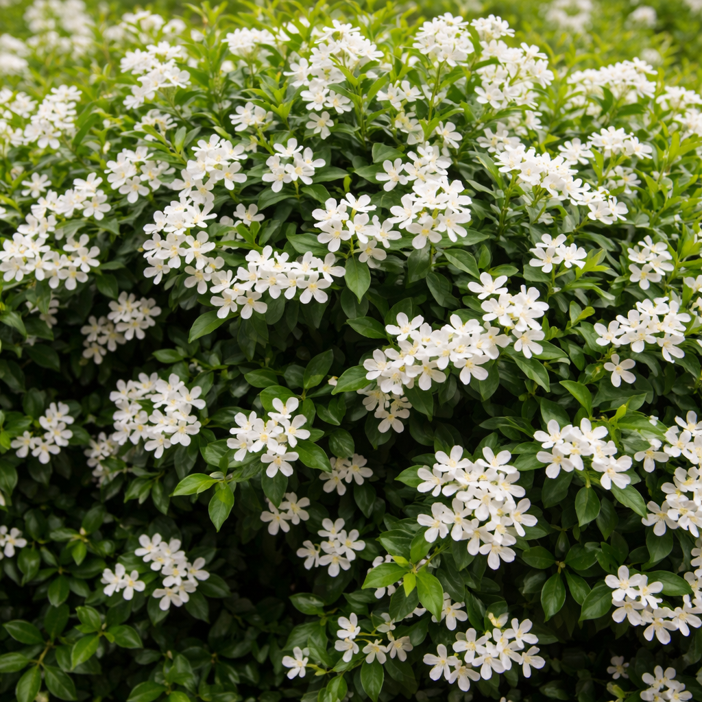 Jasmin en buisson