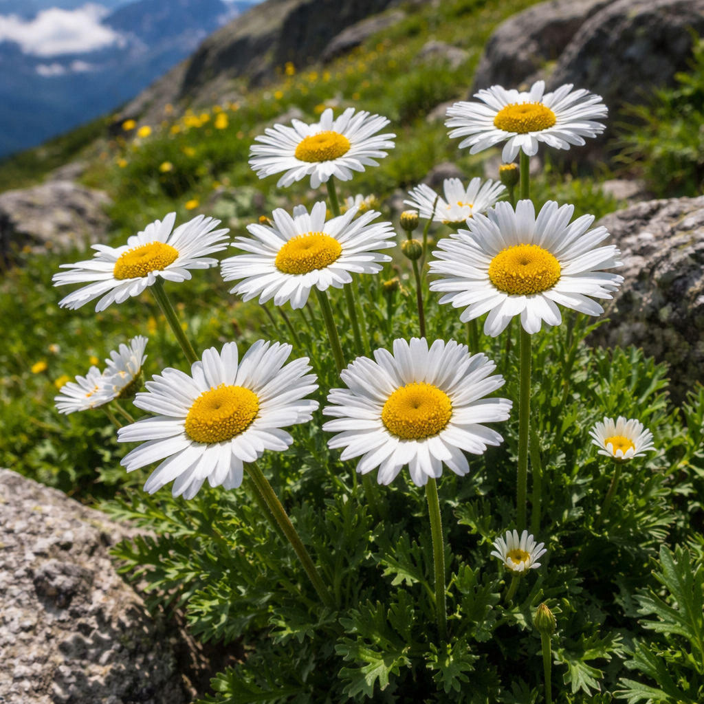 Leucanthème des Alpes