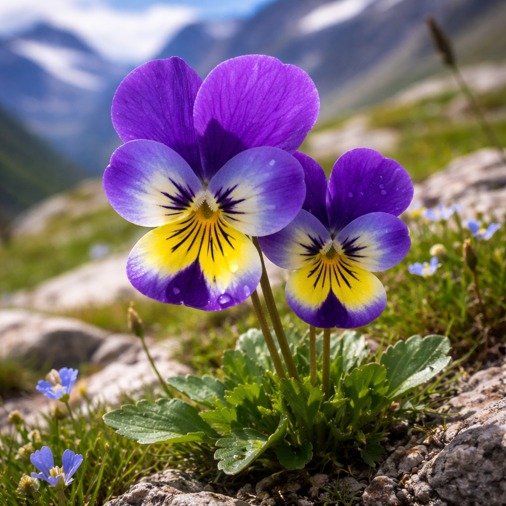 Pensée des Alpes