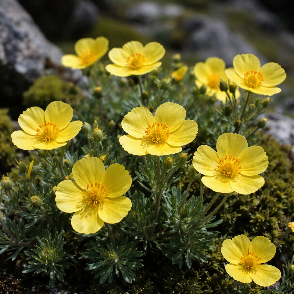 Potentille des montagnes