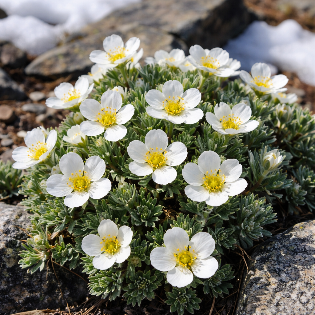 Potentille des neiges