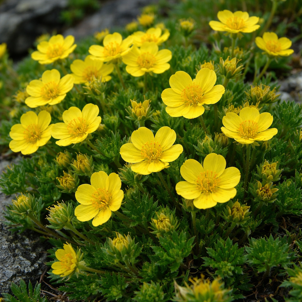 Potentille rupestre