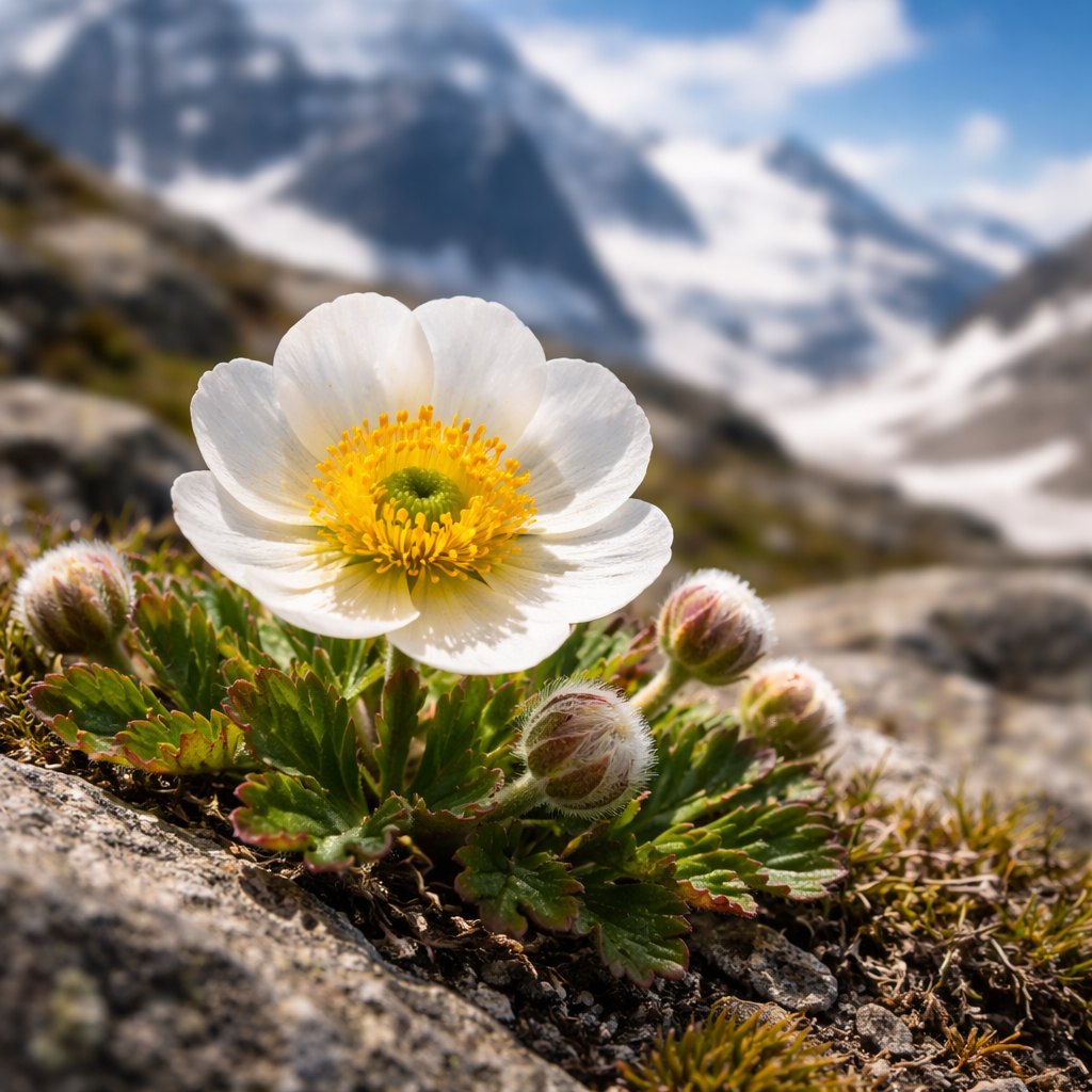 Renoncule des glaciers