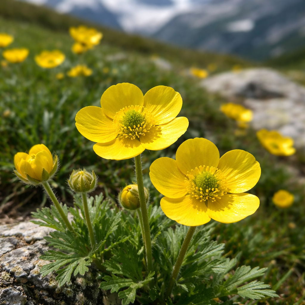 Renoncule des montagnes