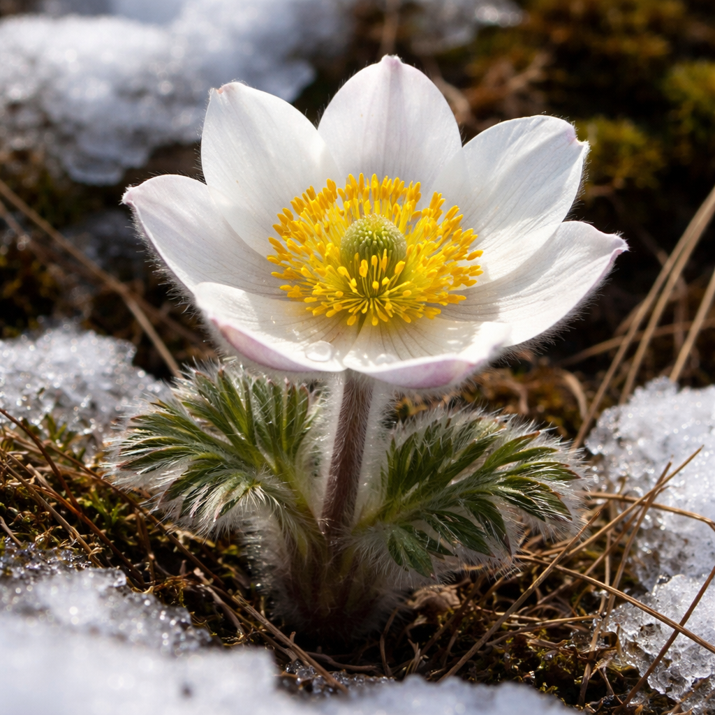 Renoncule des neiges