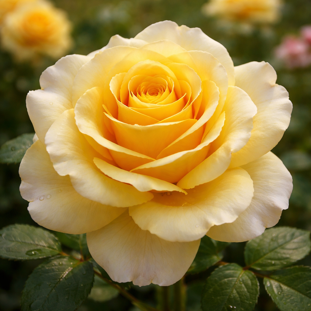 Rose jaune
