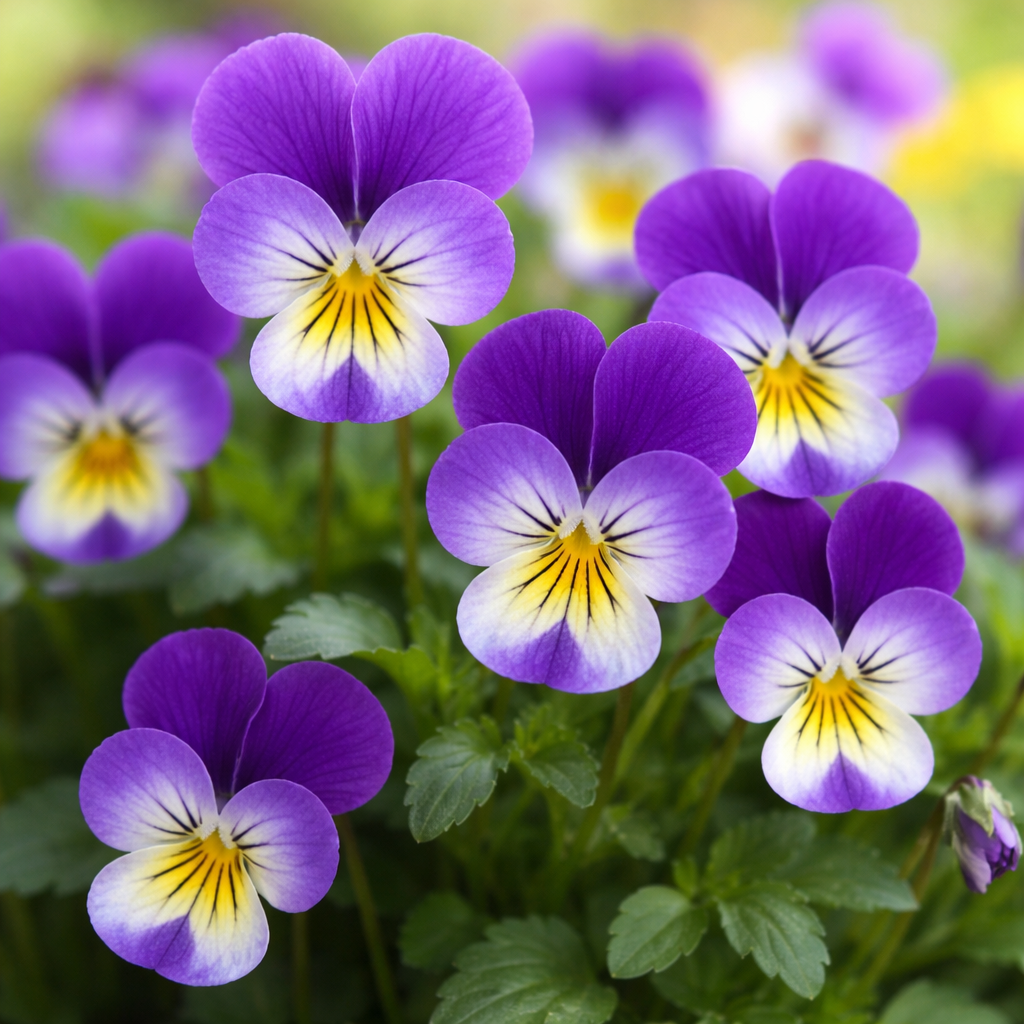 Violette cornue