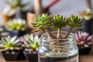 Bouture de Plantes Grasses dans l&rsquo;Eau : Comment Réussir vos Succulentes et Crassulas
