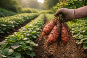 Combien de Patate Douce par Pied : Rendement Moyen au Jardin