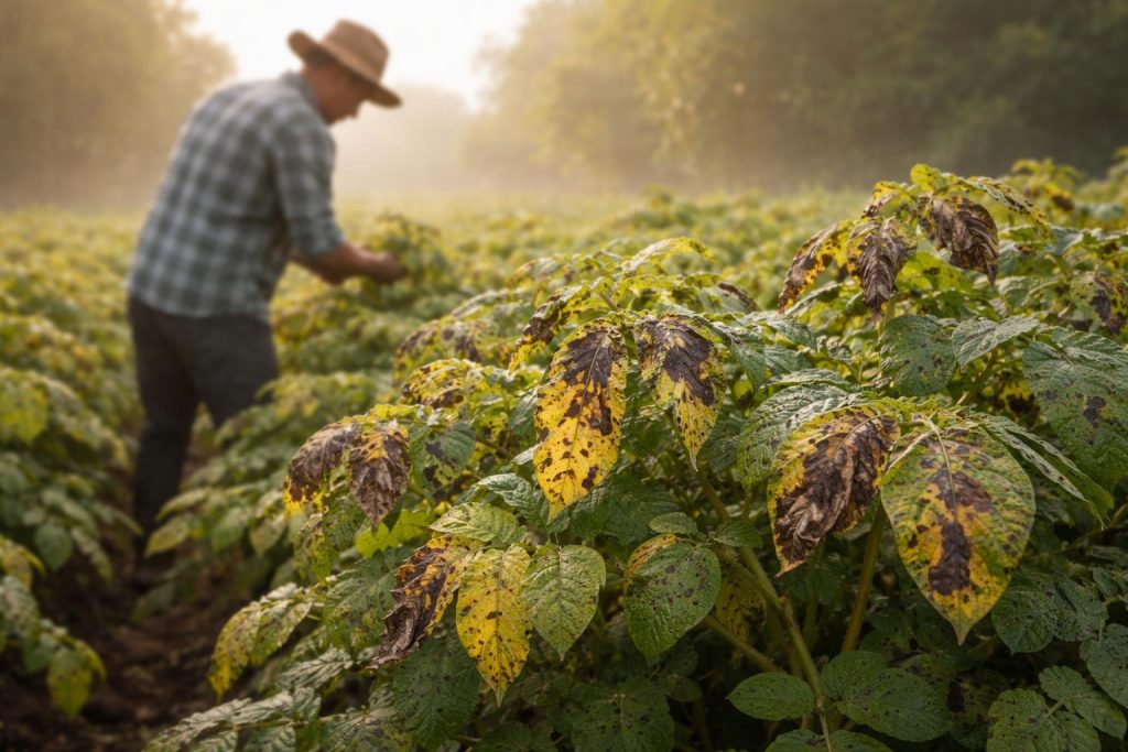 Mildiou Pomme de Terre : Comment le Reconnaître et le Traiter ?